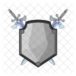 Shield and sword  Icon