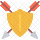 Shield Arrow  Icon