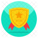 Star Shield Shield Badge Shield Emblem Icône