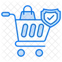 Shield cart Icon