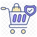 Shield Cart Cart Shopping Icon