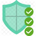 Shield Check Verified Security Shield Icon