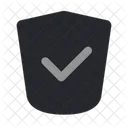 Shield Check Safe Protection Icon