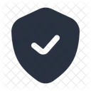 Shield Check Shield Security Icon