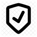 Shield Check  Symbol