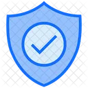 Shield Checked Shield Protect Icon