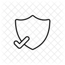 Shield Checked Shield Security Icon