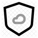 Shield Cloud Shield Protection Icon
