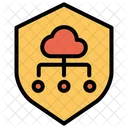 Shield Cloud  Icon