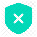 Shield Cross Cross Sign Icon