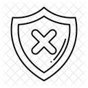 Shield Cross Cross Sign Icon