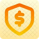 Shield Dollar  Icon