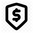 Shield Dollar  Symbol