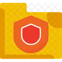 Shield File Folder  Symbol