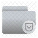 Shield Folder  Icon