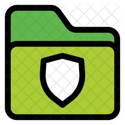 Shield Folder  Icon