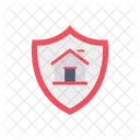 Shield Home Safe Home Isolation Icon
