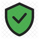 Shield Protection Verified Icon