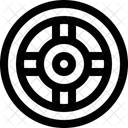 Shield Round Shield Armor Icon