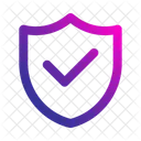 Shield Protection Verified Icon