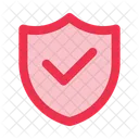 Shield Protection Verified Icon