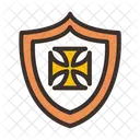 Shield Protection War Equipment Icon