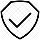 Shield Protection Checkmark Icon