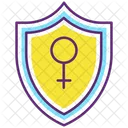 Woman Day Line Icons Icon