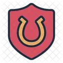 Shield Horse Emblem Icon