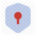 Shield Key  Icon