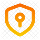 Shield Keyhole Icon