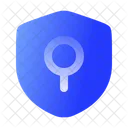 Shield Keyhole Minimalistic Lock Icon Security Icon Icon