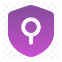Shield Keyhole Minimalistic Shield Keyhole Shield Icon