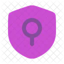 Shield Keyhole Minimalistic Shield Keyhole Shield Icon