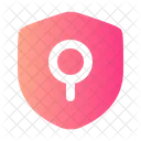 Shield Keyhole Minimalistic Icon