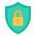 Shield Lock Shield Security Protective Shield Icon