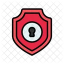 Shield Lock Protective Shield Security Shield Icon