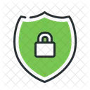 Security Padlock Shield Icon