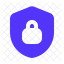 Shield Lock Privacy Security Icon