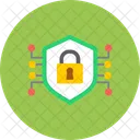 Shield Lock Encrypted Security Icon