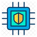 Shield Microchip  Icon