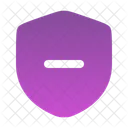 Shield Minus Shield Minus Icon
