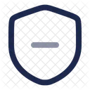 Shield Minus Shield Secure Icon