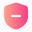 Shield Minus Icon