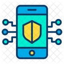 Mobile Shield Protection Icon
