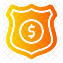 Shield Money Dollar Shield Dollar Icon