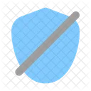 Shield off  Icon