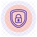 Security Color Circle Icon Icon