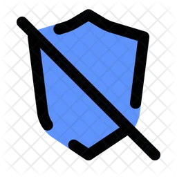 Shield Slash  Icon