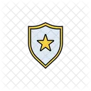 Shield Star  Icon